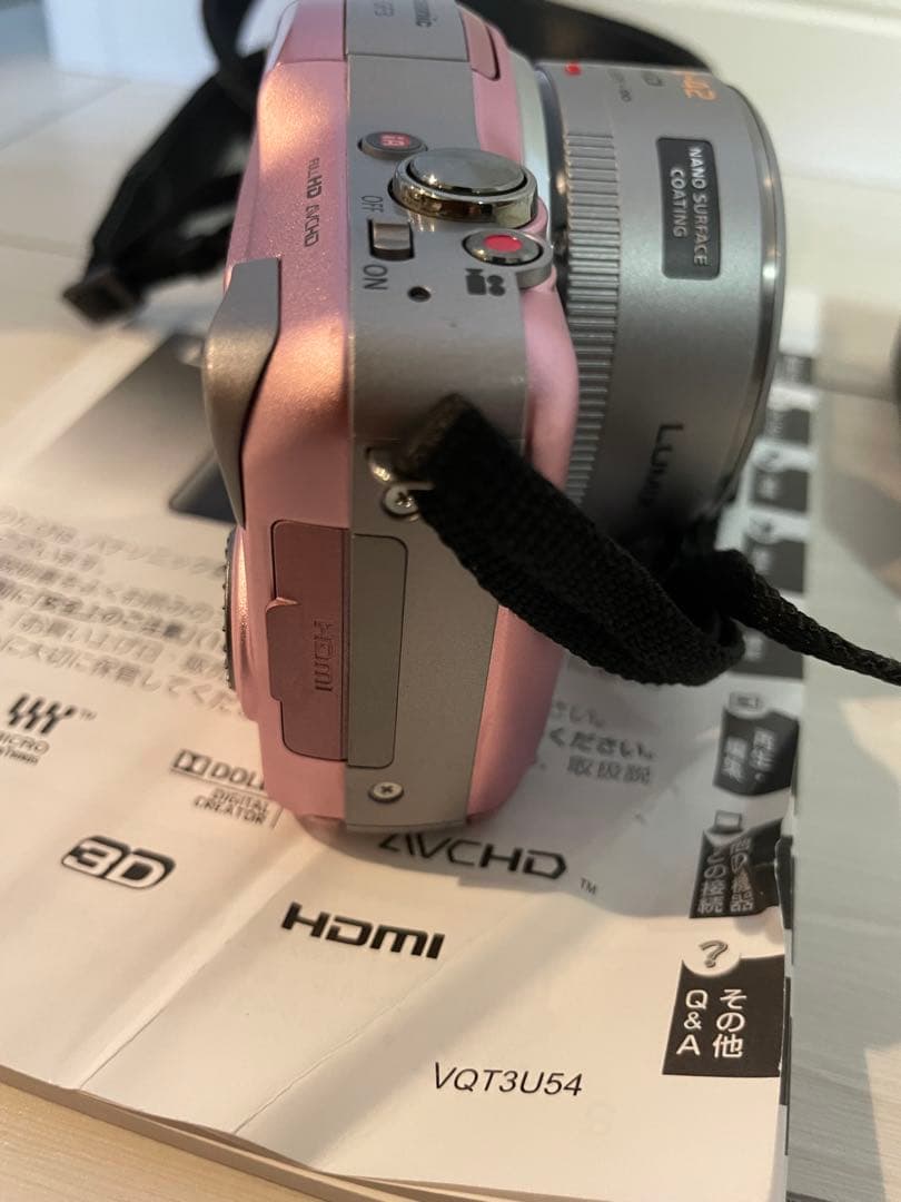 Panasonic LUMIX DMC-GF3X ピンク 14-42mm レンズ