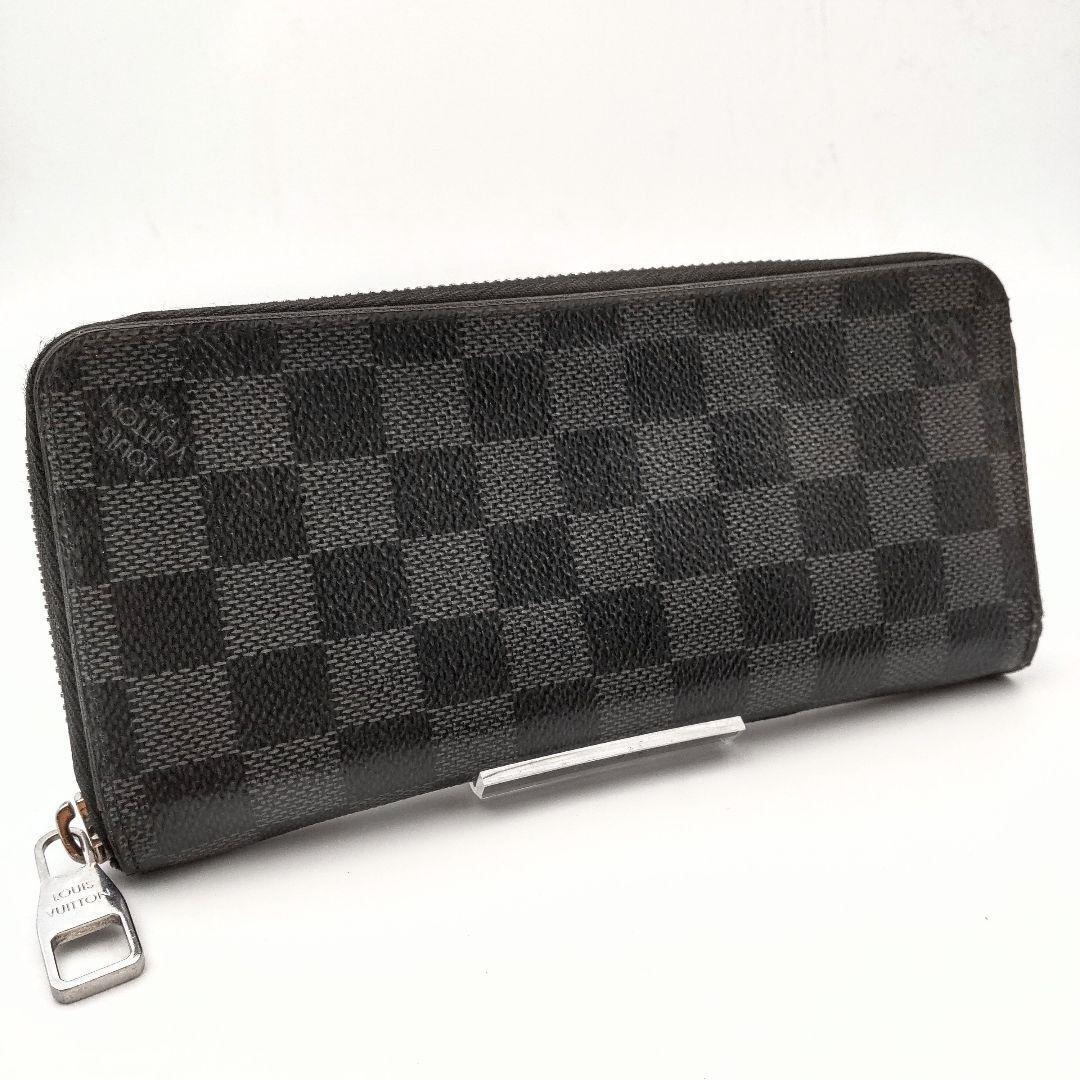 ルイヴィトン ダミエ グラフィット ジッピーウォレット ヴェルティカル 長財布