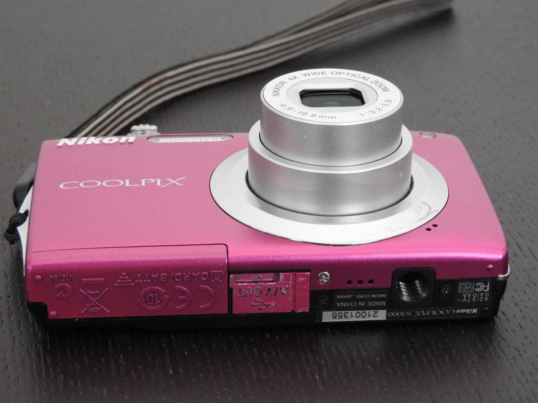 Nikon COOLPIX S3000 ピンク ニコン コンパクトデジタルカメラ
