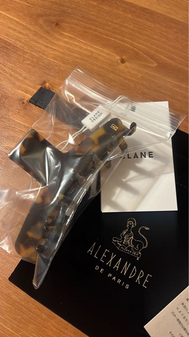 新品未使用：ALEXANDRE DE PARIS for CLANE BROWN