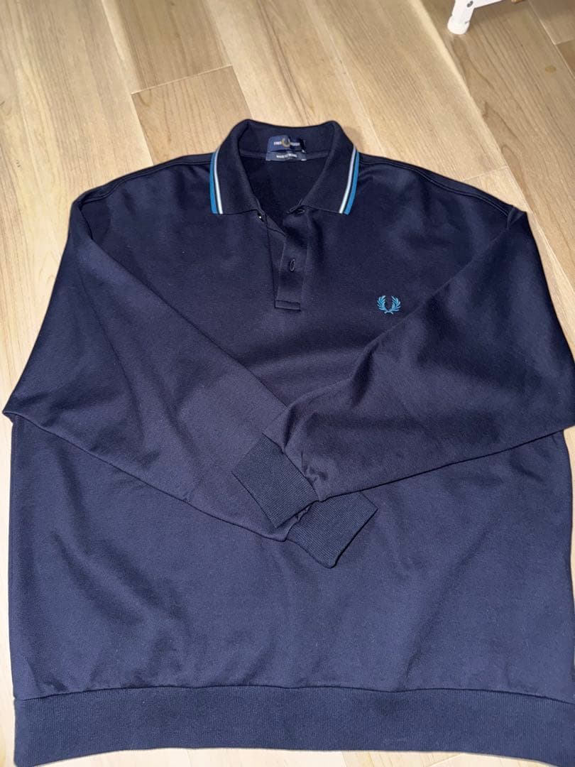 FRED PERRY × BEAMS / 別注 ピケ スウェット ポロシャツ