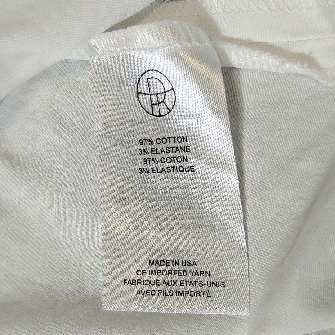 ホワイト ノースリーブ チュニック ツイストデザイン