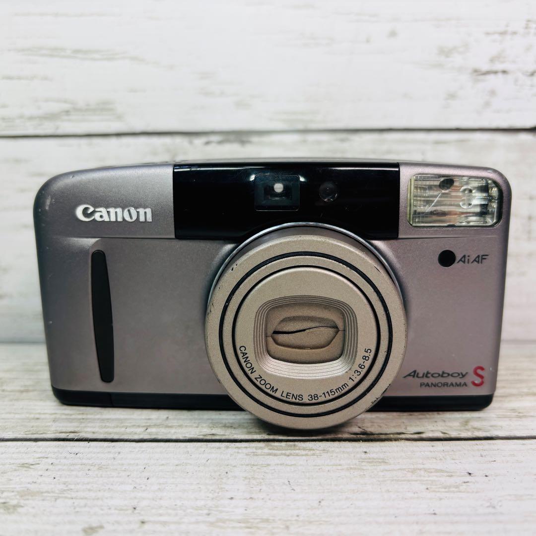 【動作良好】Canon フィルムカメラ Autoboy S PANORAMA