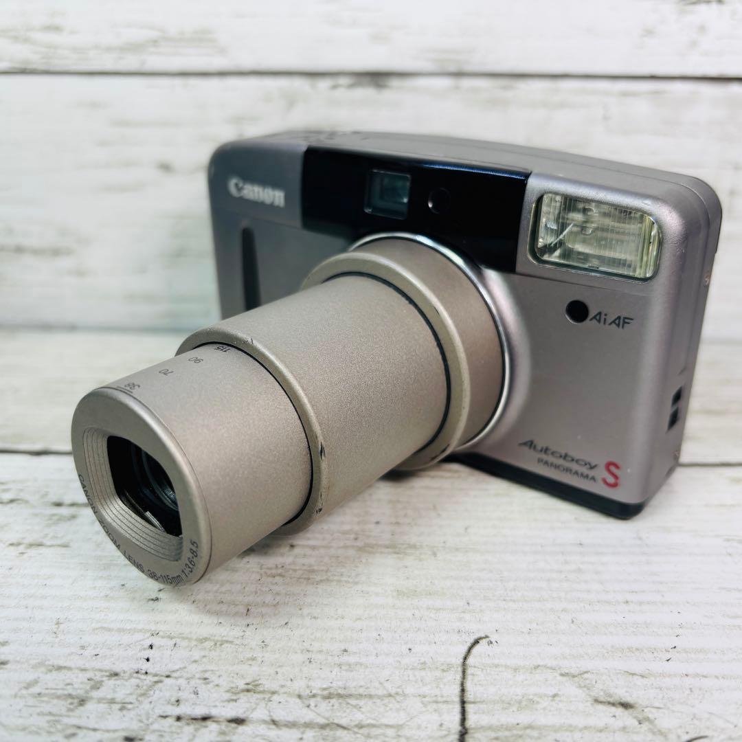 【動作良好】Canon フィルムカメラ Autoboy S PANORAMA