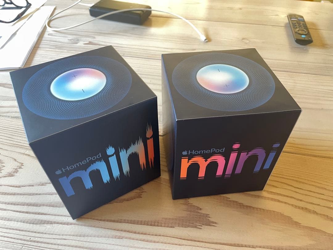 Pod mini 箱付2個セット ブルー　おまけ付