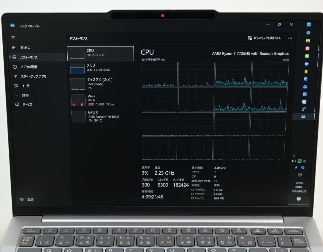 【3年保証】lenovo IdeaPad slim 5 light gen10
