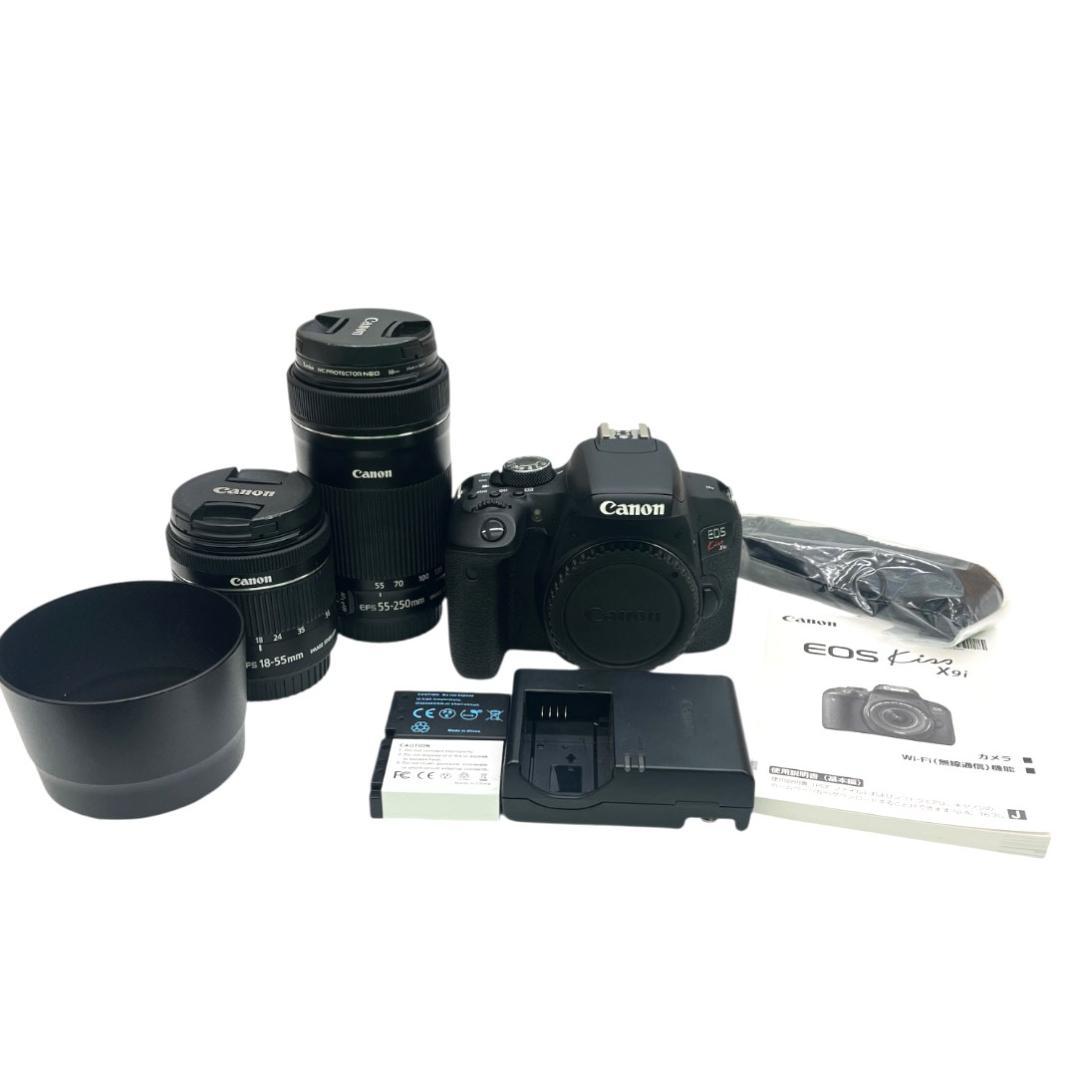 ★CANON EOS X9i 18-55mm 55-250mm ダブルレンズ付き