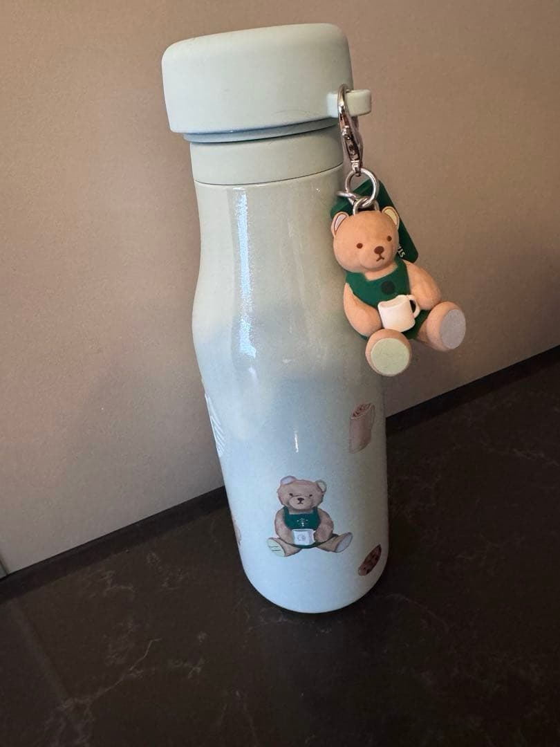 新品未使用　スタバ ジェラピケ ステンレスボトル ミントグリーン