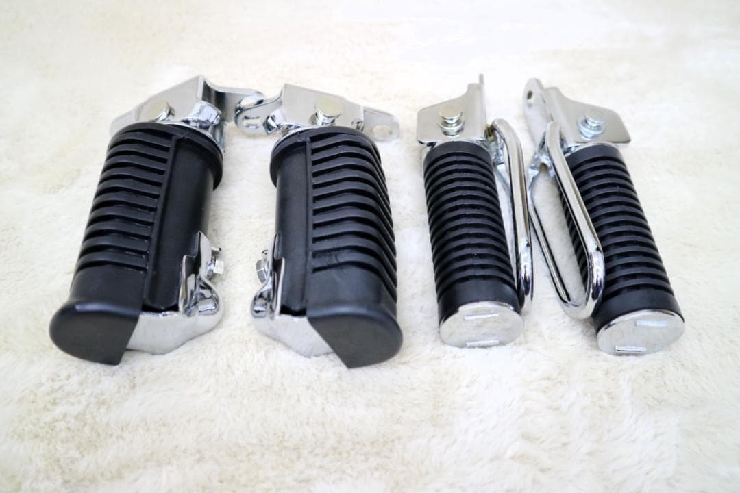 CBX550F　前後　ステップ　/CBX400Fメッキ 純正タイプ