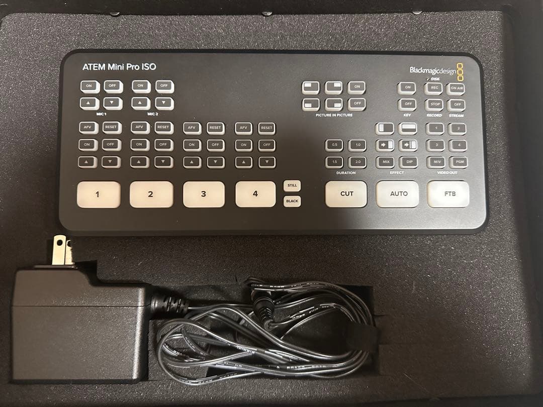 【美品】ATEM MINI pro ISO BlackMagic Design