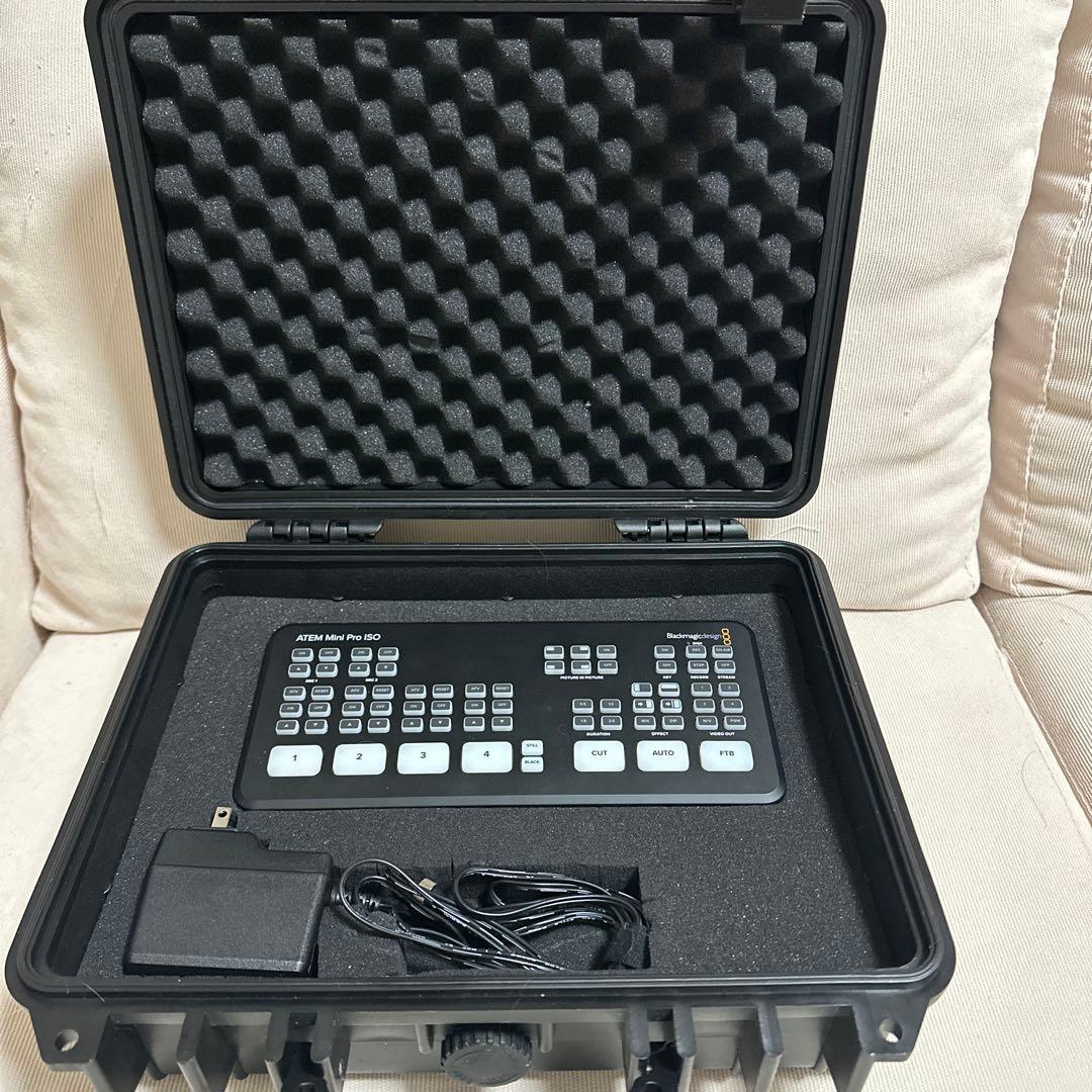 【美品】ATEM MINI pro ISO BlackMagic Design