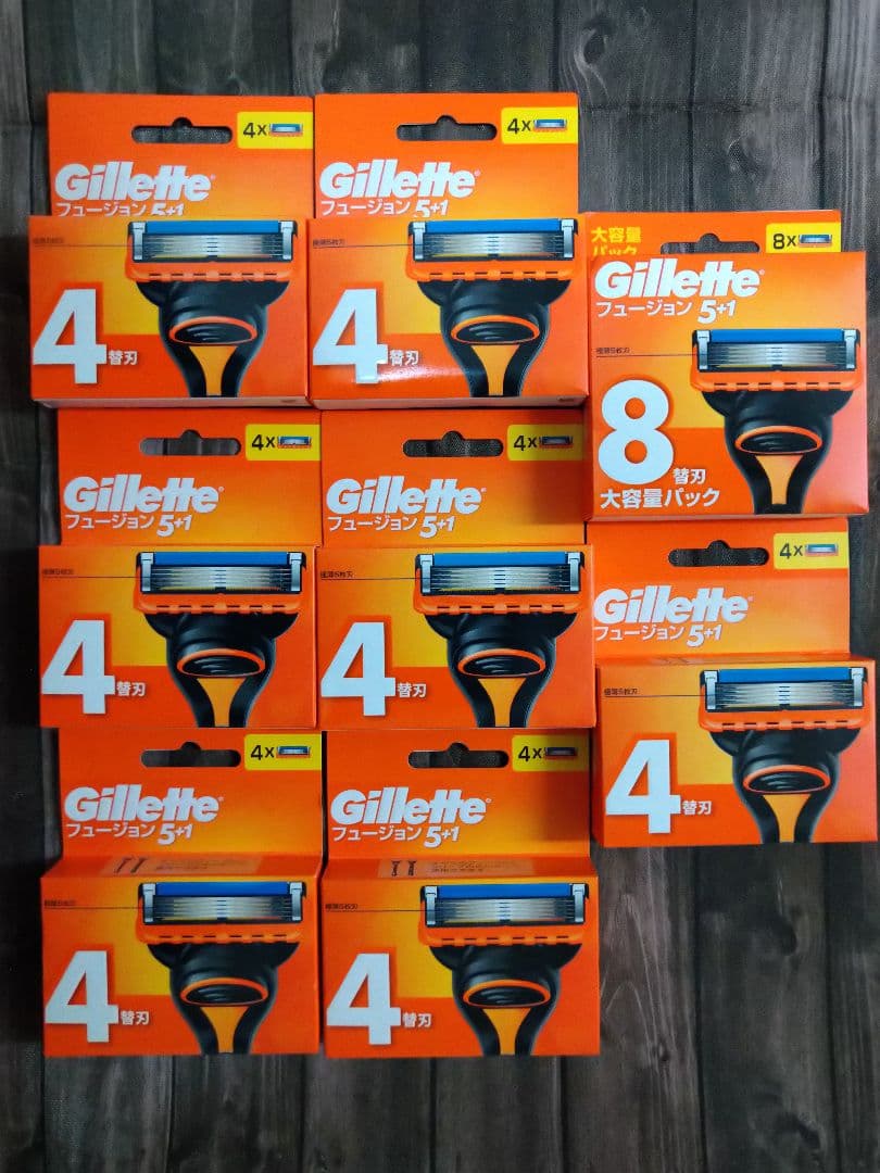 【まとめ売り】Gilletteフュージョン5+1　替刃