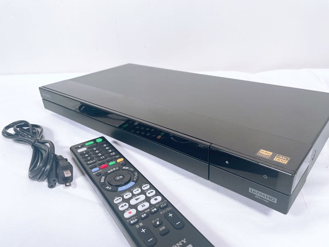 【美品】 SONY ブルーレイレコーダー 4K 3TB BDZ-FBT3000