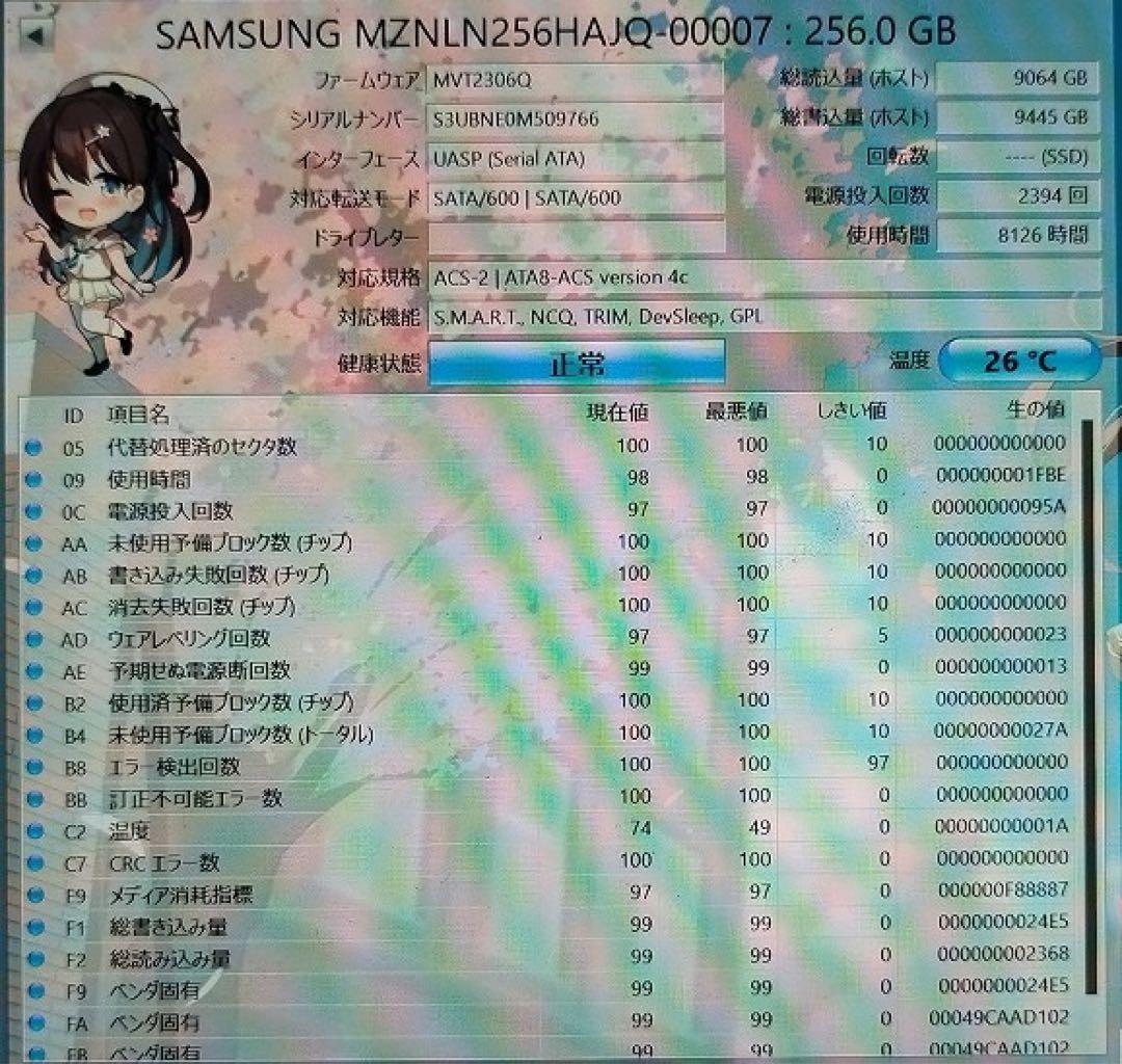 10枚セット 256GB M.2 SATA B&M key 2280 送料無料