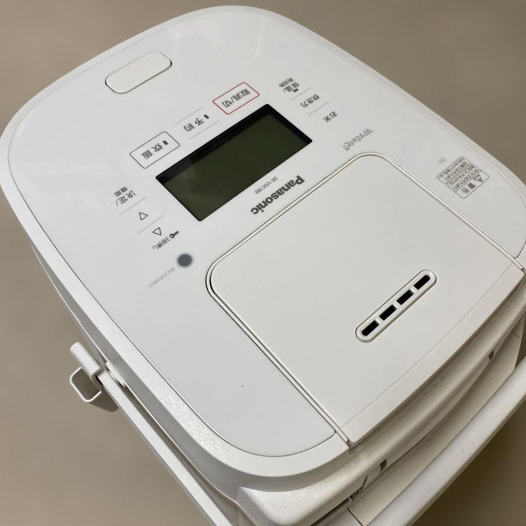 パナソニック炊飯器 一升炊き　SR-VSX189 ハイグレード　Wおどり炊き