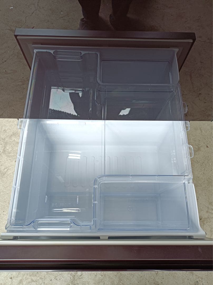 M44【送料込み】SHARP 2021年製　自動製氷付　冷凍冷蔵庫 350L