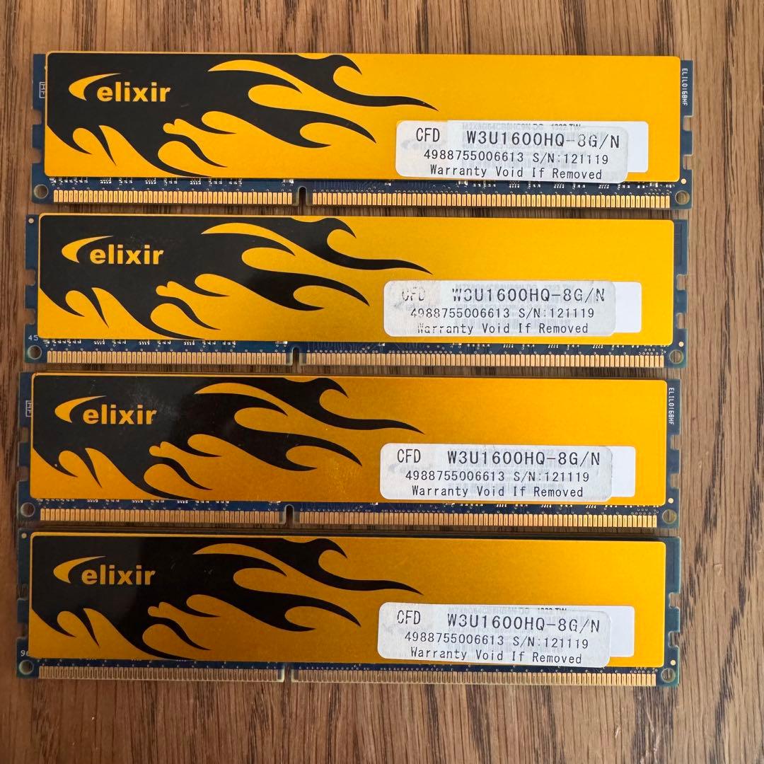 CFD W3U1600HQ-8G 4枚組