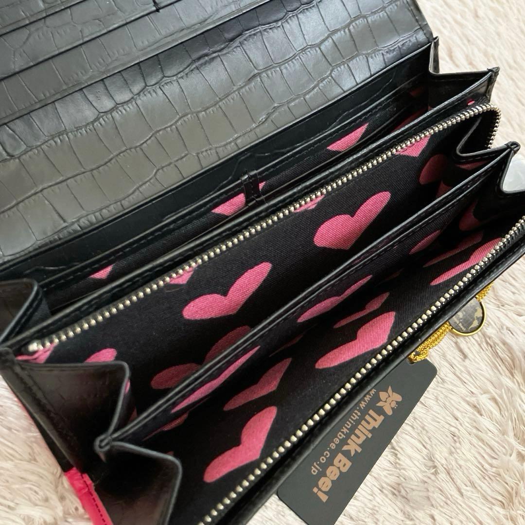 Think Bee! 長財布 ハート