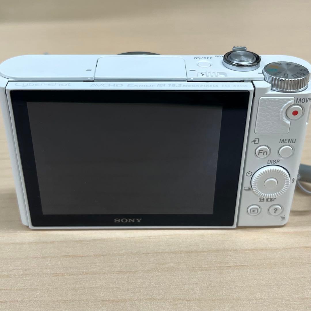 SONY Cyber-shot DSC-WX500 ホワイト　コンデジ 訳あり品