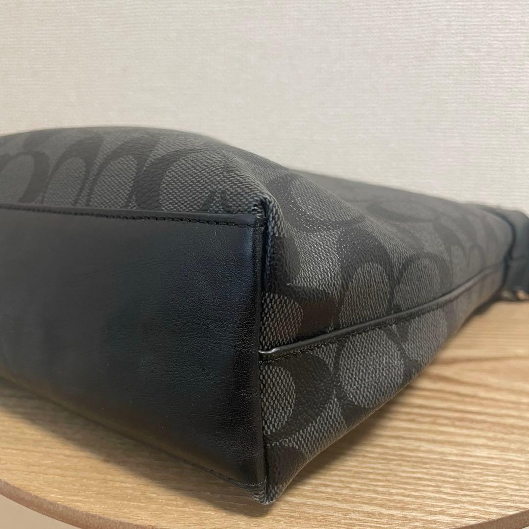 Coach ショルダーバッグ ブラック/グレー