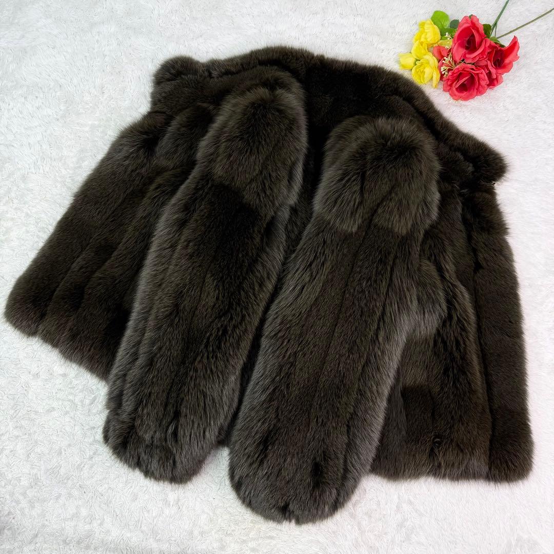 Rambulton ブルーフォックス デザイン◎ 肉厚 舐めし柔らか 毛並み◎