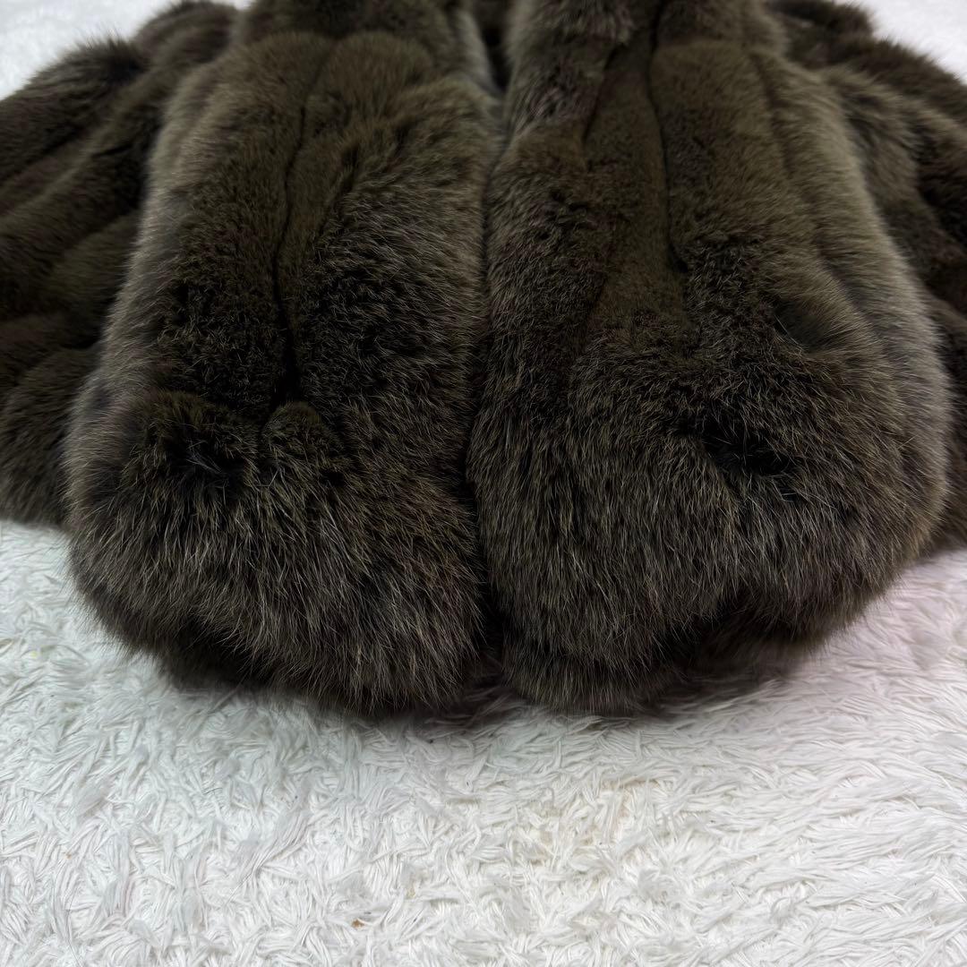 Rambulton ブルーフォックス デザイン◎ 肉厚 舐めし柔らか 毛並み◎