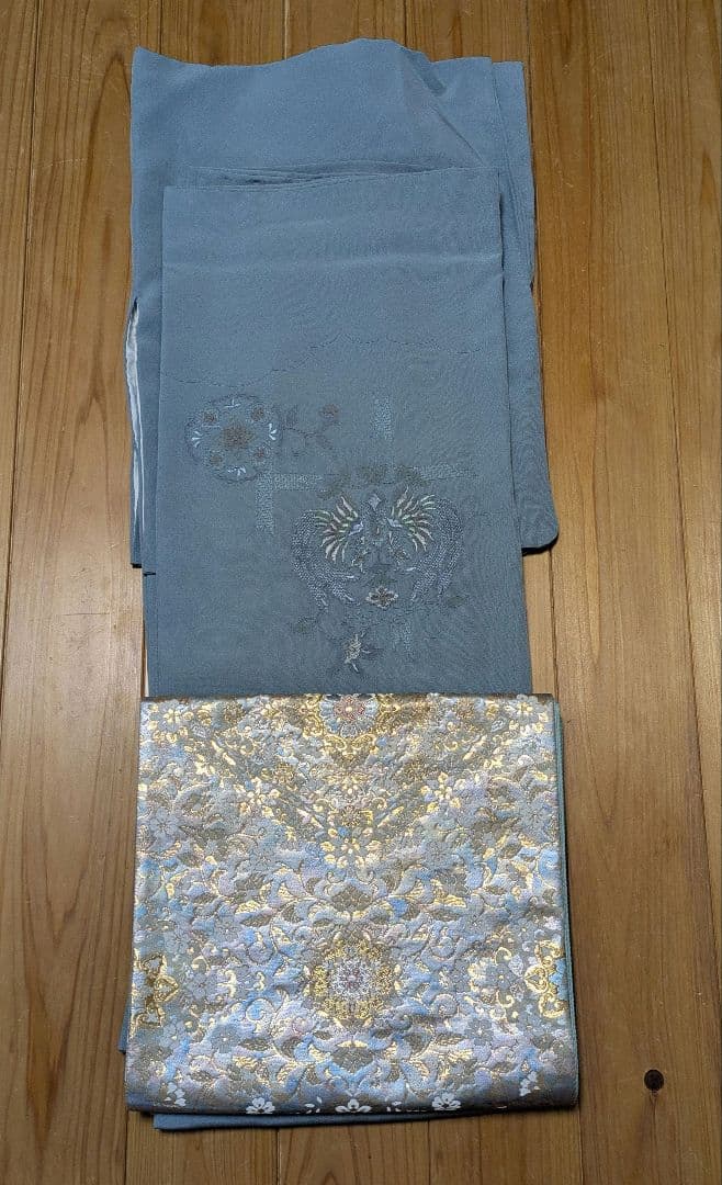 付け下げと袋帯　セット