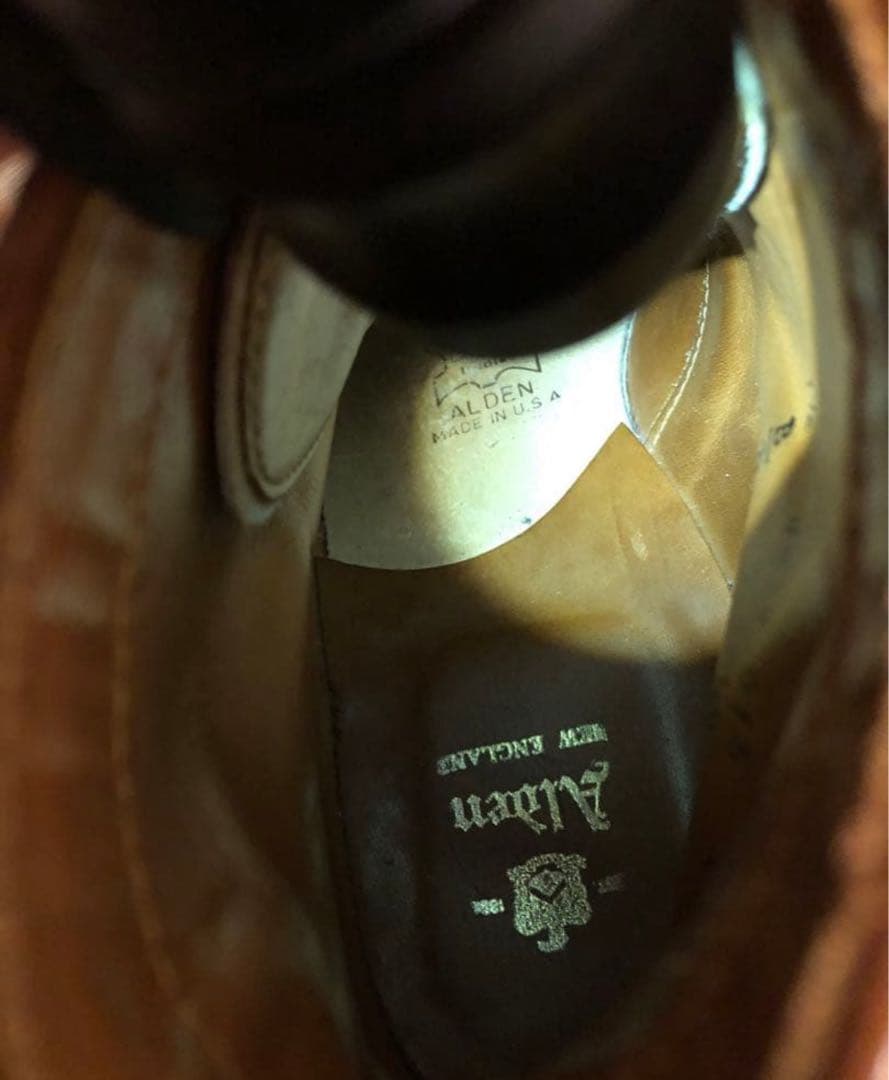 タ*ロ様 オールデン　インディーブーツ　J CREW別注　7 1/2 25.5