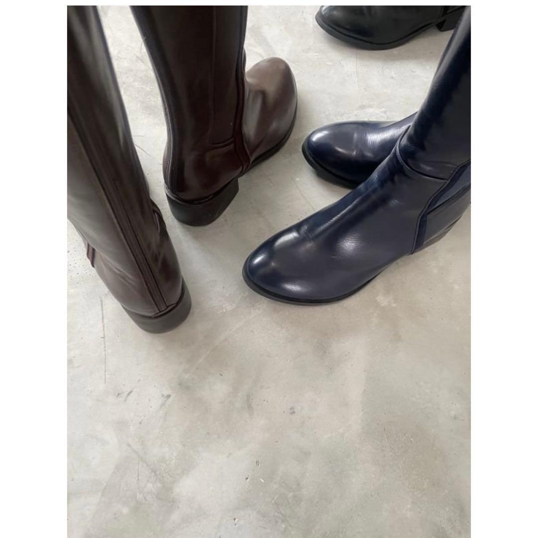 未使用☆HIAND Chelsea Long Boots ブラック最新モデル