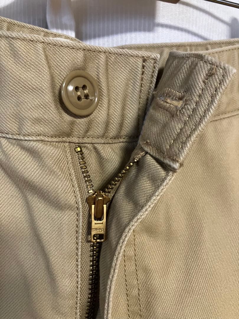 美品 REMI RELIEF レミレリーフ ヴィンテージチノパンツ S 日本製