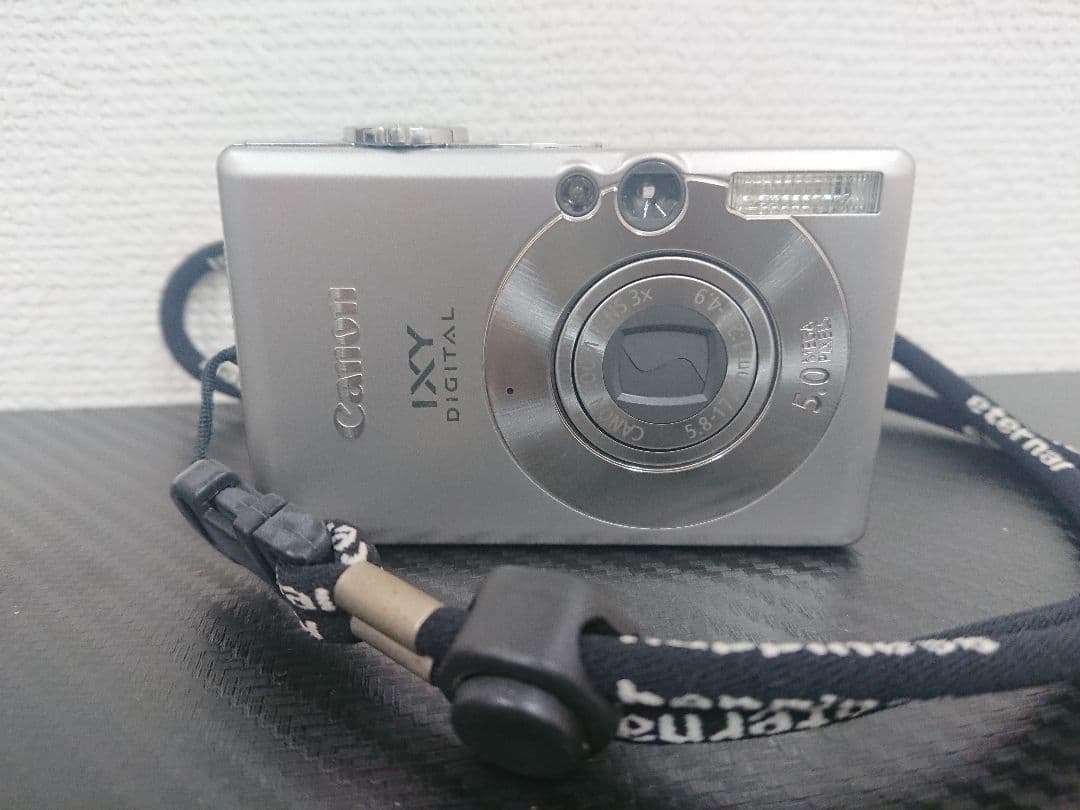 S 【通電確認済】 Canon IXY DIGITAL60 充電器 ケース付き