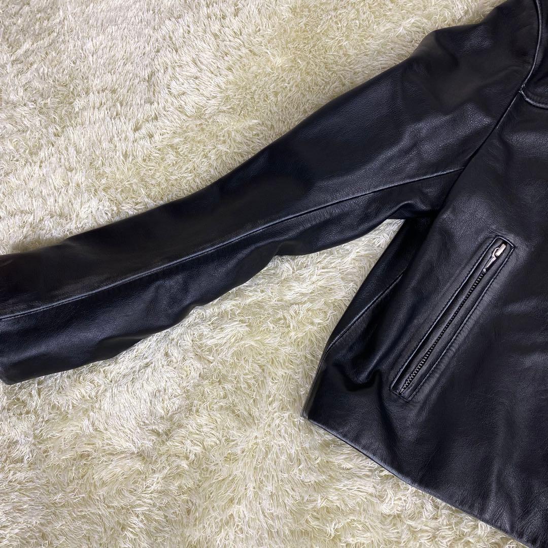 【新品タグ付】Deuxieme Classe ダメージ加工 レザージャケット