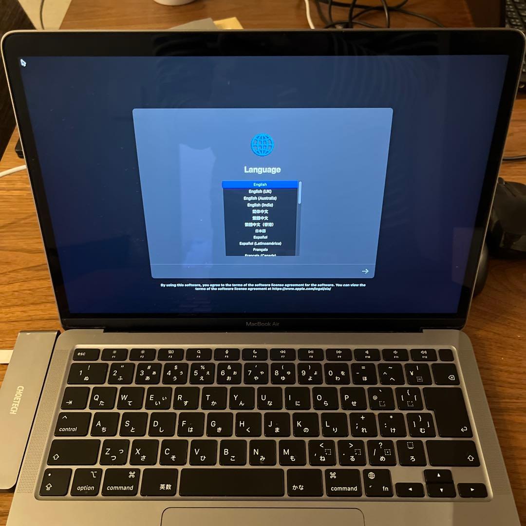 MacBook本体 Apple MacBook Air 13inch A2337