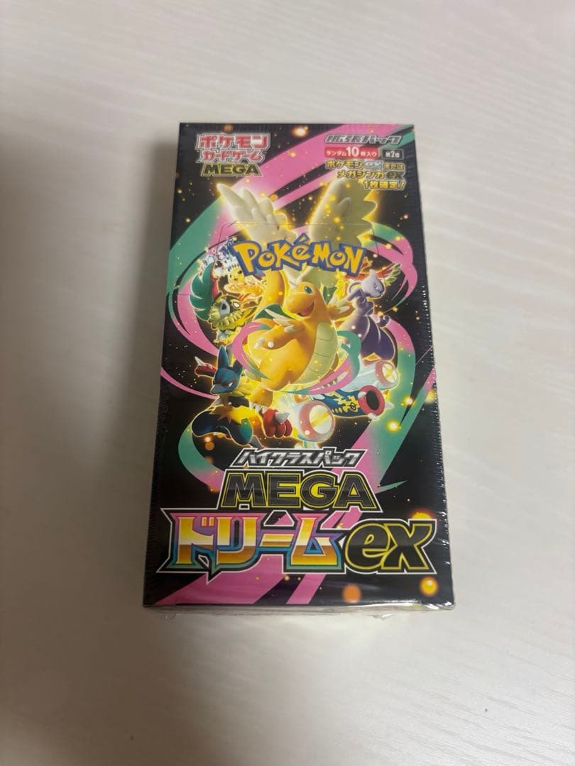 【即日発送】ポケモンカードゲーム MEGAドリームex 1BOX シュリンク付き
