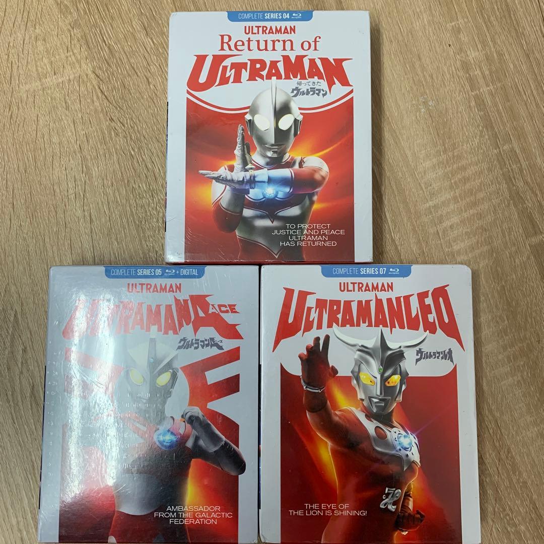 ※北米版※ウルトラマンシリーズ Blu-rayセット 未開封品