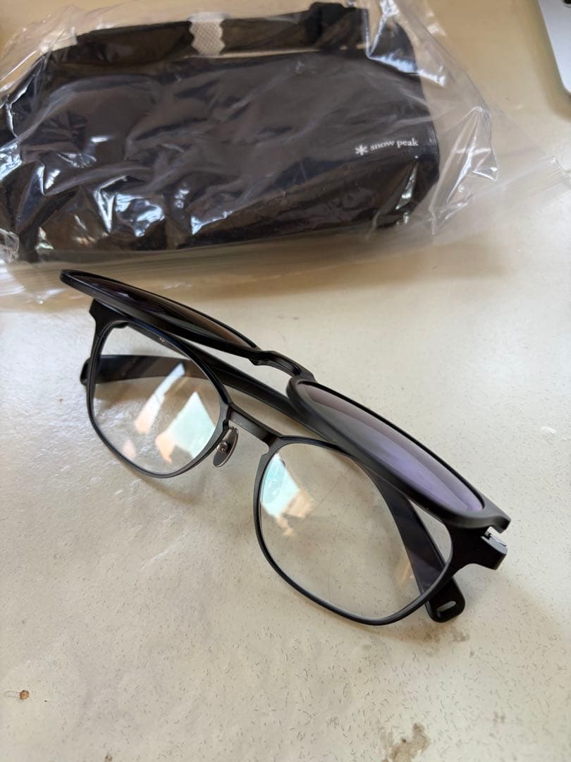 ジンズ　スノーピーク　サングラス　2025UMF-25S-019AA