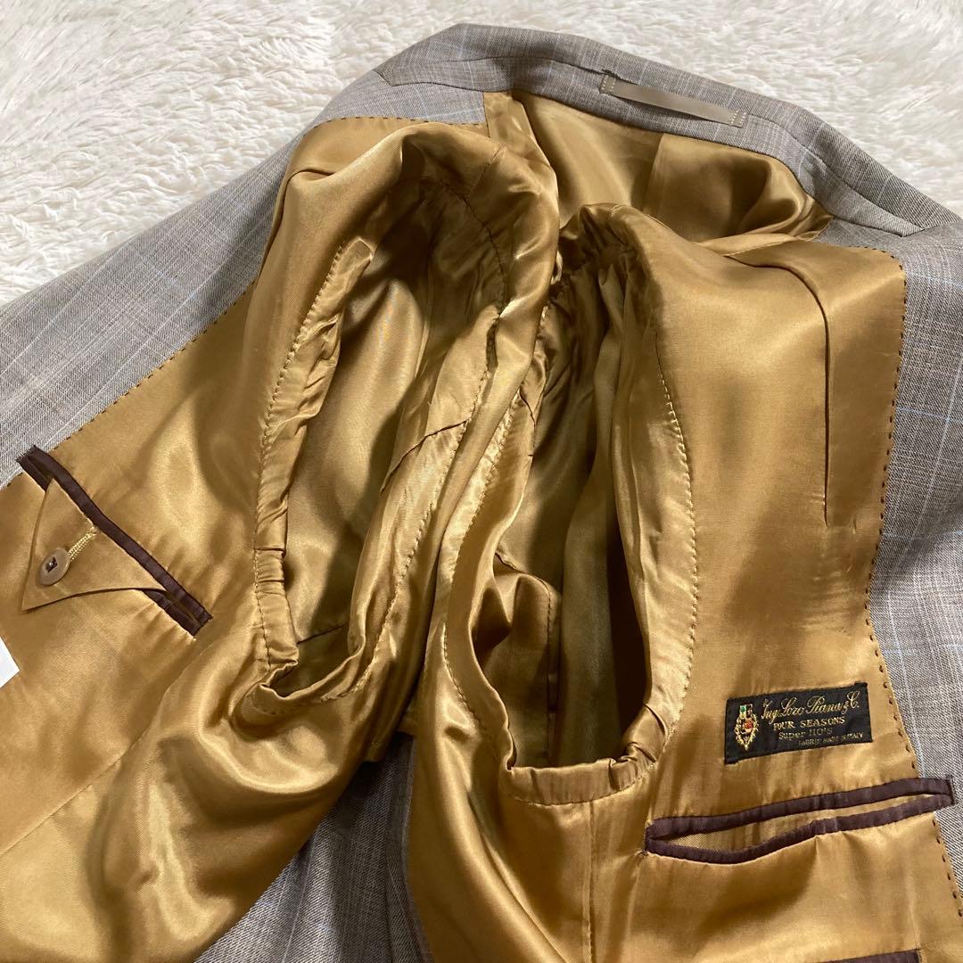 ポールスミス ロロピアーナ コラボ スーツ セットアップ ウール チェック