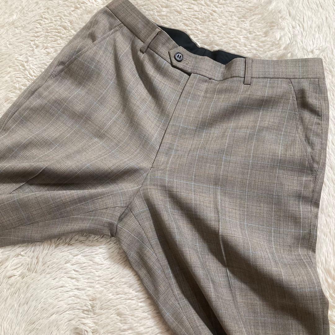 ポールスミス ロロピアーナ コラボ スーツ セットアップ ウール チェック