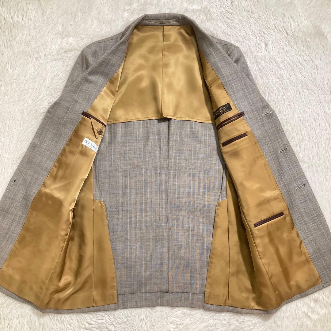ポールスミス ロロピアーナ コラボ スーツ セットアップ ウール チェック