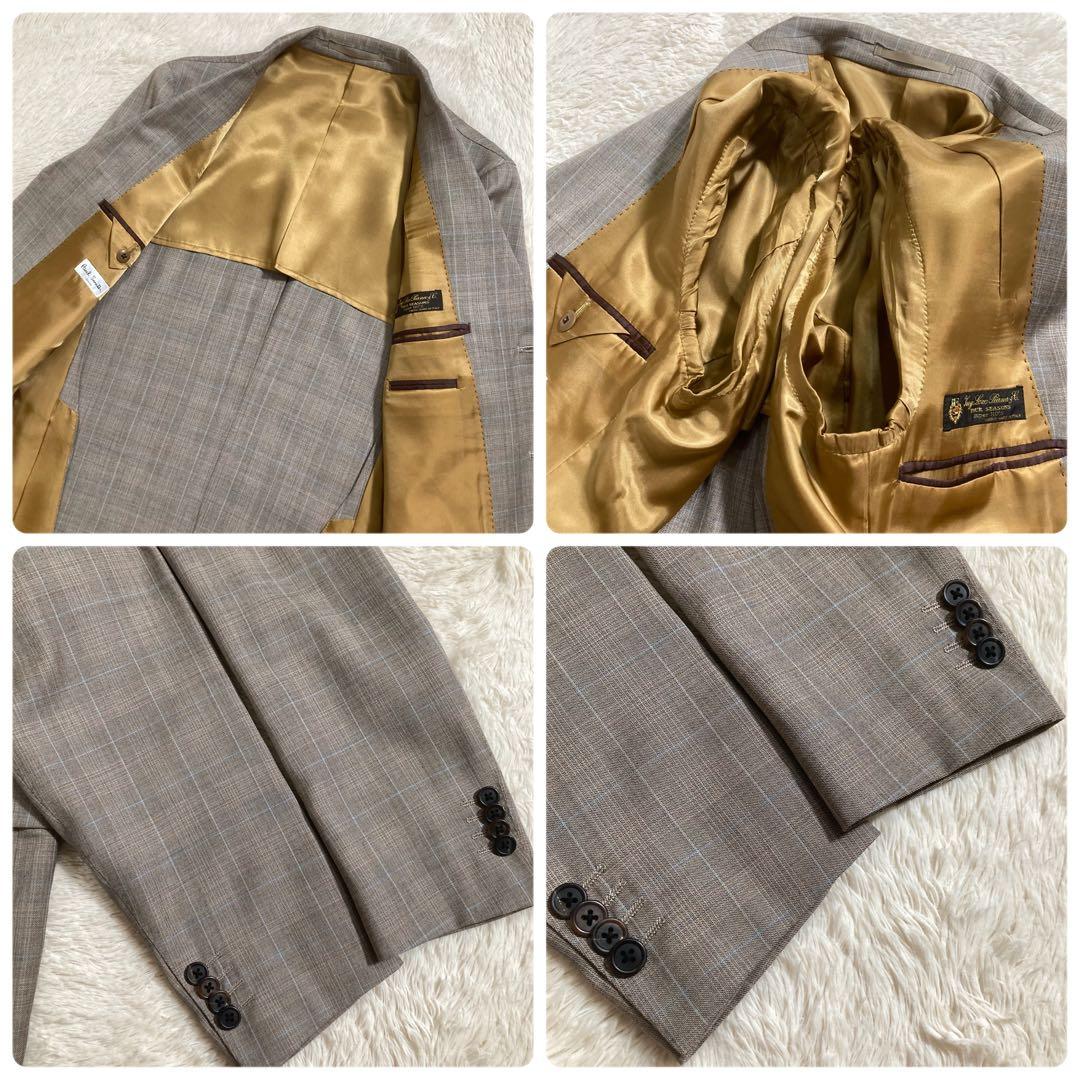 ポールスミス ロロピアーナ コラボ スーツ セットアップ ウール チェック