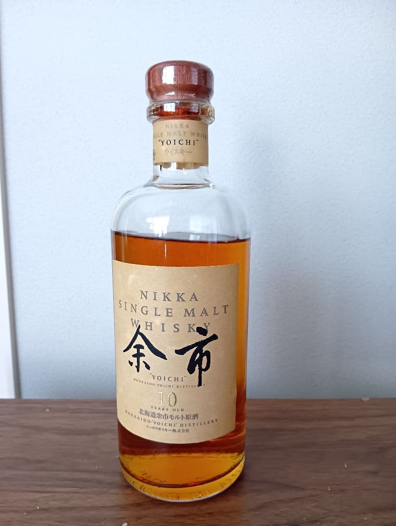 【入札困難】初期ボトル　ニッカ 余市 10年 北海道余市モルト原酒 500ml