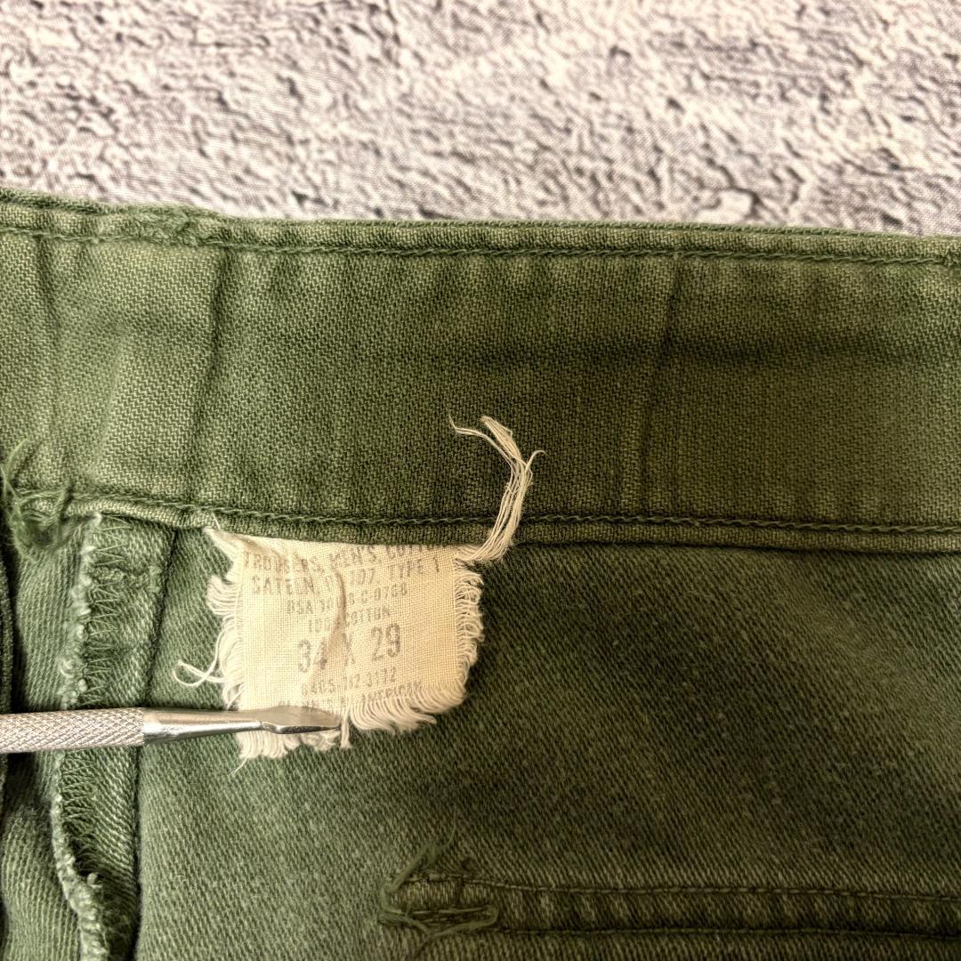 60s U.S.ARMY ベイカーパンツ 34✕29 OG107