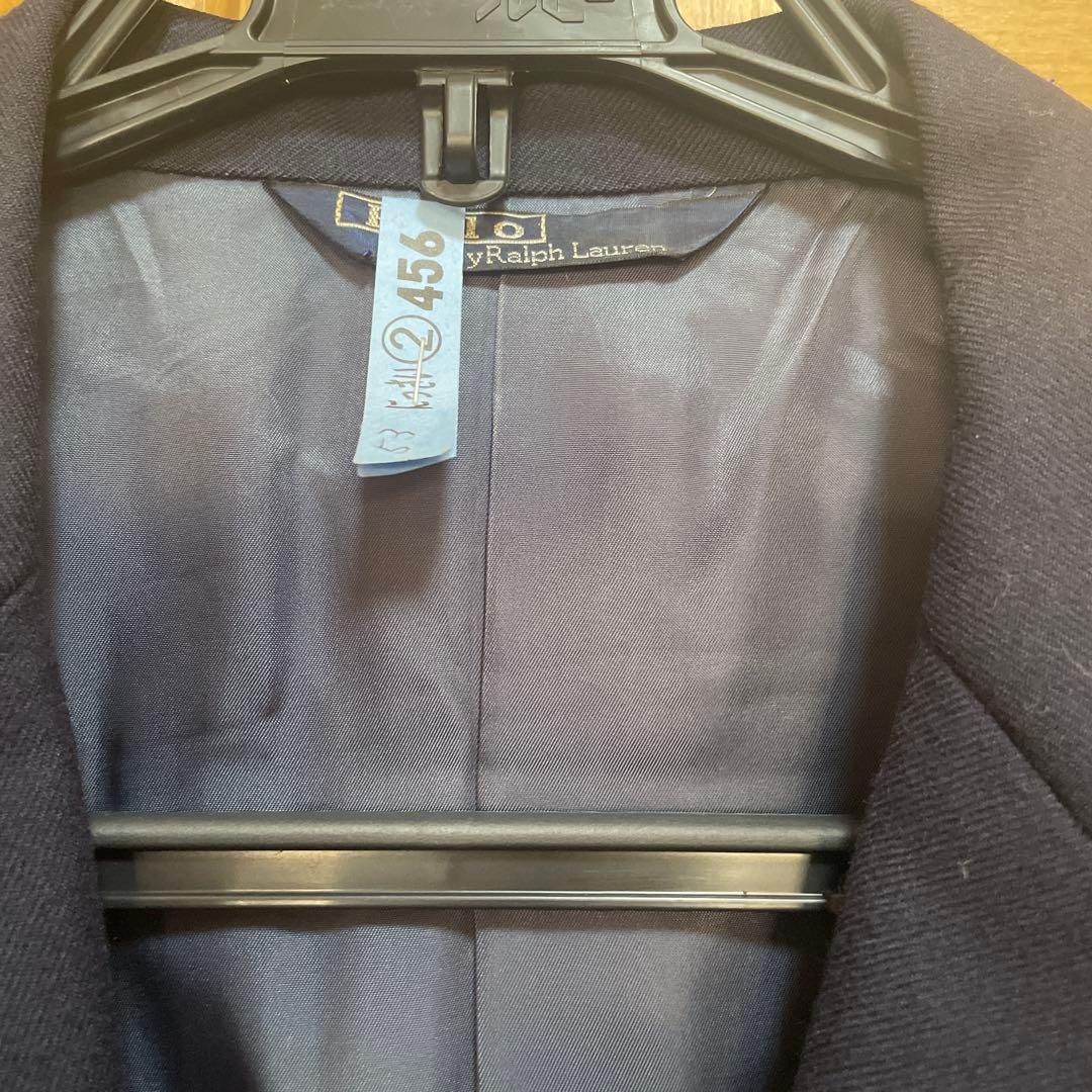 Ralph Lauren ネイビー ダブルブレスト ブレザー
