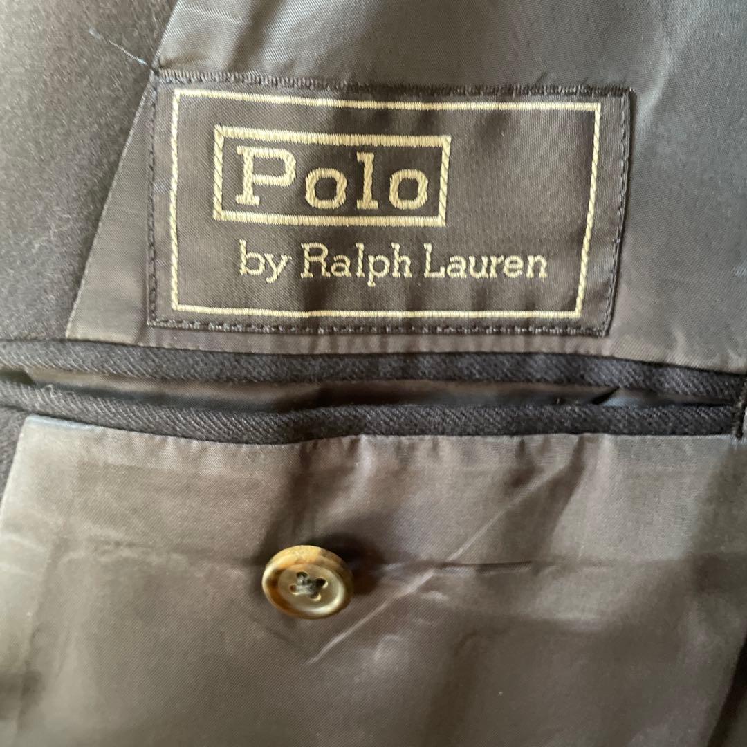 Ralph Lauren ネイビー ダブルブレスト ブレザー