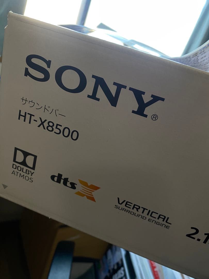 SONY HT-X8500 元箱・付属品・保証書付