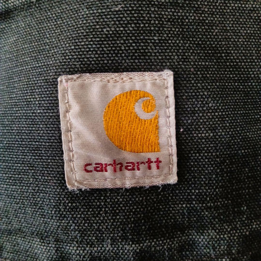 【鬼フェード】carhartt デニム ダブルニーペインターパンツ W73cm