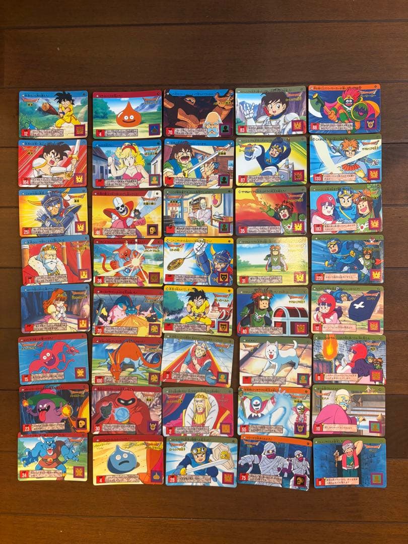 ⭐︎ドラゴンクエスト カードダス 裏ロト 78枚セット当時モノ⭐︎