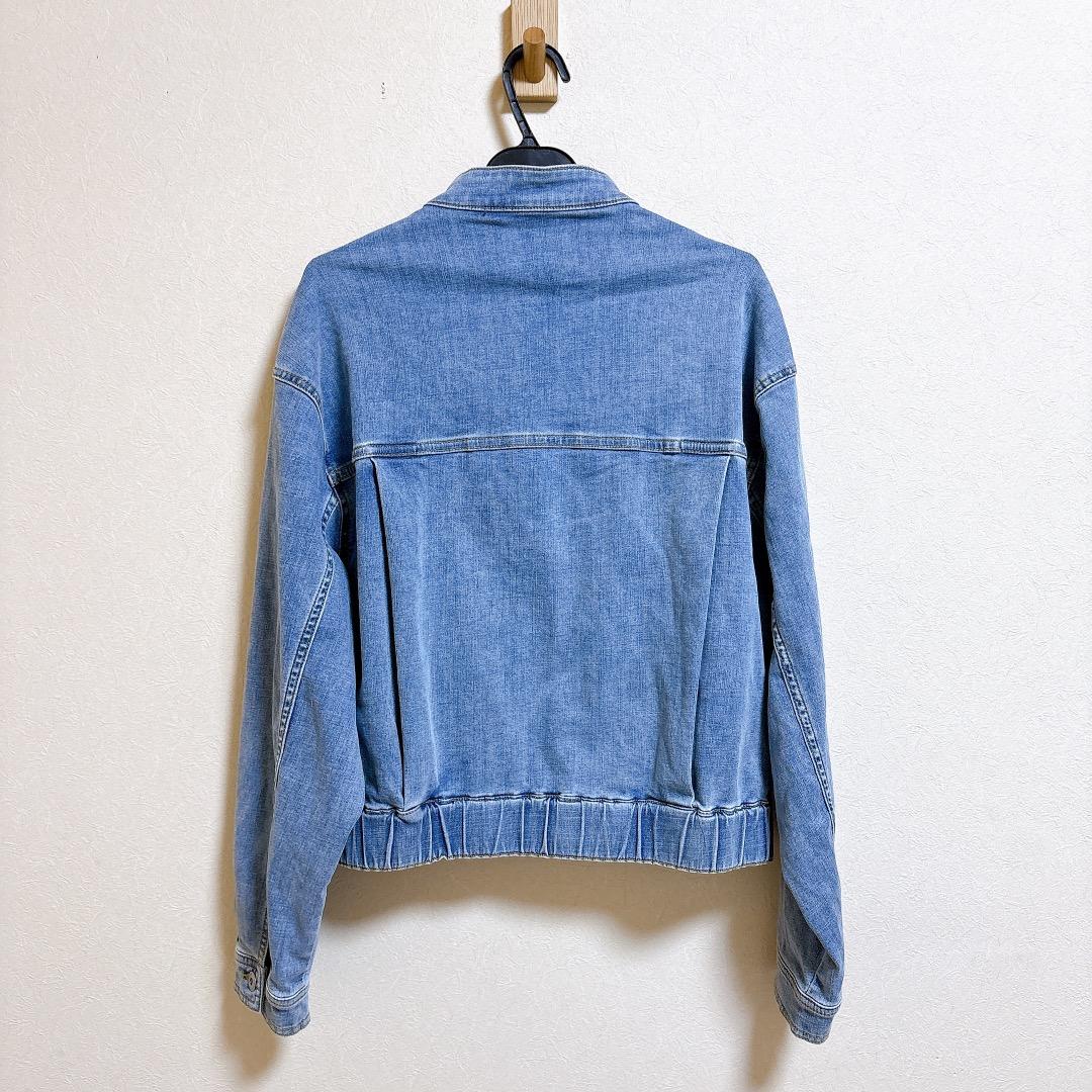 新品 CYAN tokyo スタンドカラーショートデニムジャケット