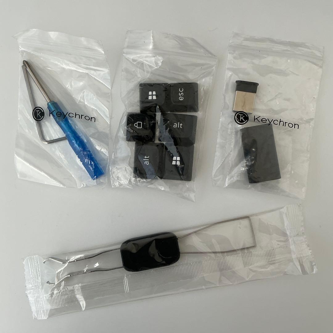 【交換用PCB付】Keychron K8 HE日本語配列ほぼ未使用パームレスト付