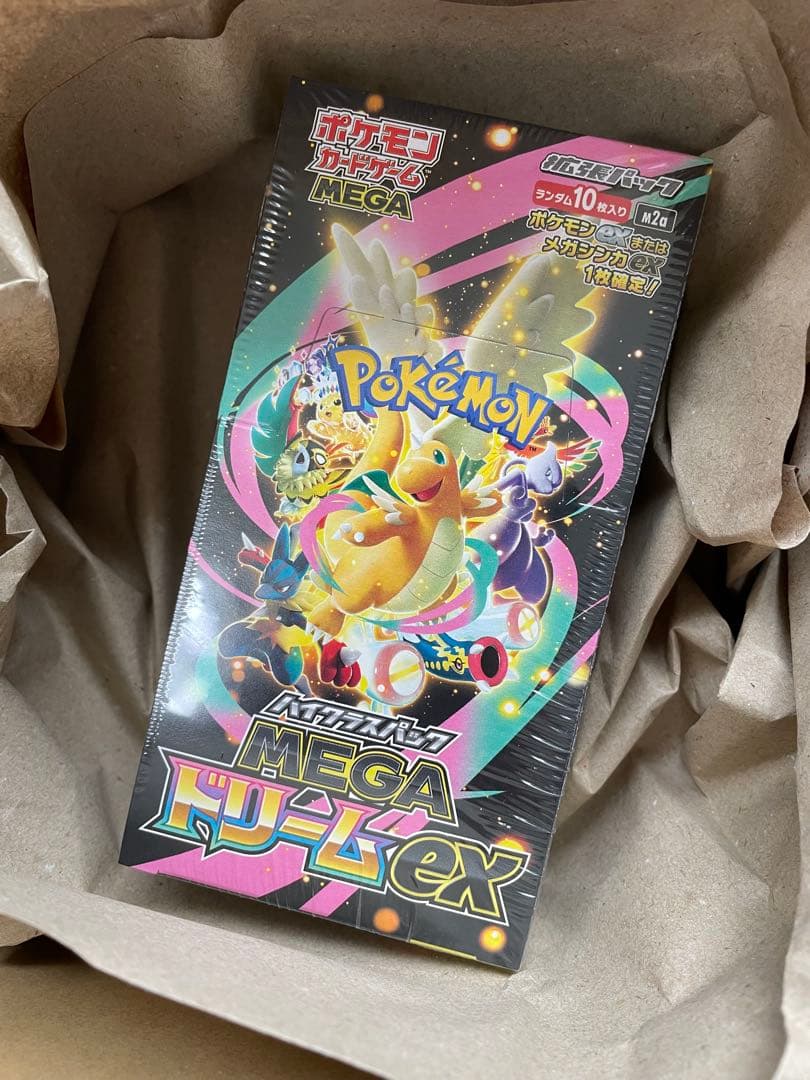 【ポケセン産シュリンク付】MEGA ハイクラスパックドリーム ex 1BOX